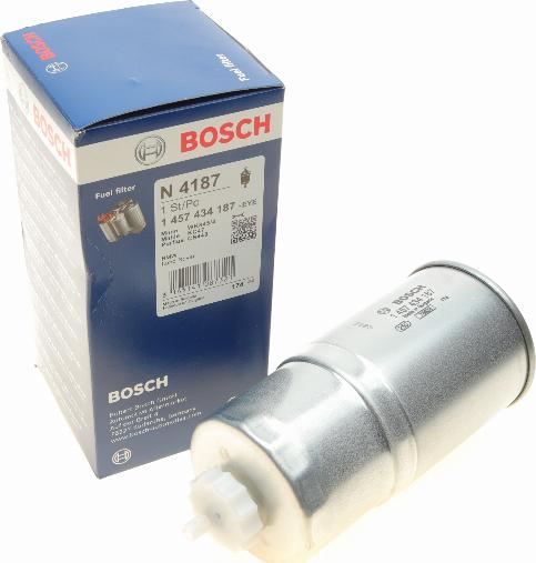 BOSCH 1 457 434 187 - Degvielas filtrs ps1.lv