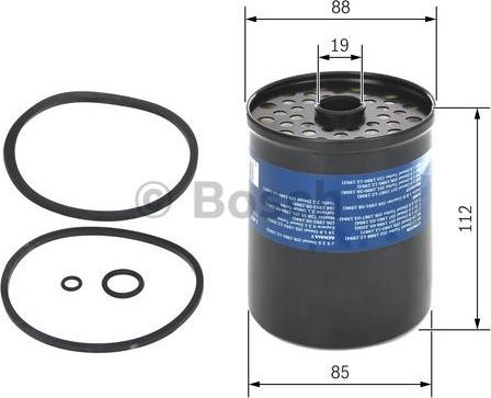 BOSCH 1 457 434 220 - Degvielas filtrs ps1.lv