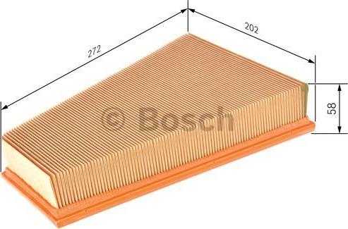 BOSCH 1 457 433 555 - Gaisa filtrs ps1.lv