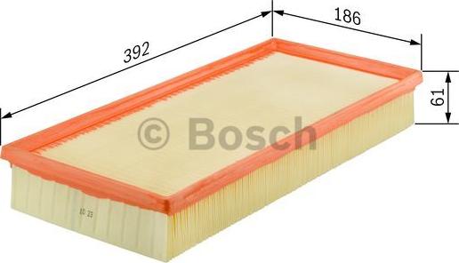 BOSCH 1 457 433 531 - Gaisa filtrs ps1.lv