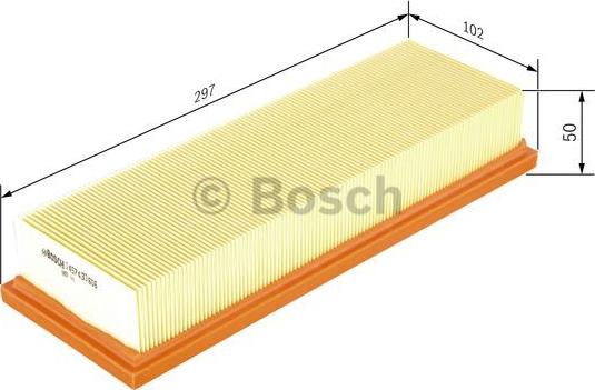 BOSCH 1 457 433 606 - Gaisa filtrs ps1.lv