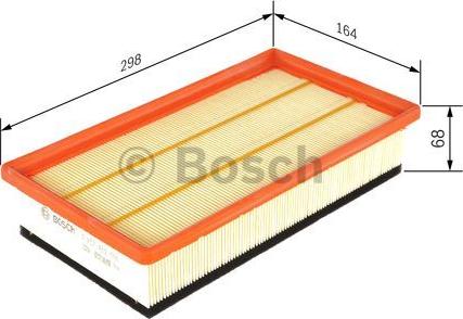 BOSCH 1 457 433 086 - Gaisa filtrs ps1.lv