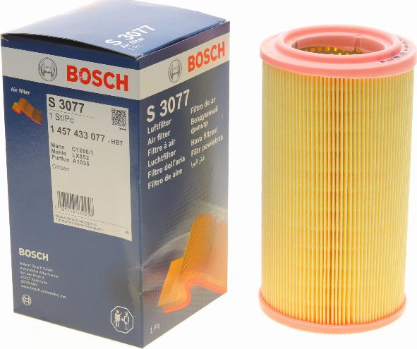 BOSCH 1 457 433 077 - Gaisa filtrs ps1.lv