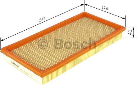 BOSCH 1 457 433 298 - Gaisa filtrs ps1.lv