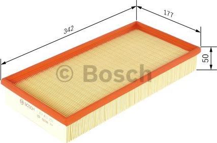 BOSCH 1 457 433 250 - Gaisa filtrs ps1.lv