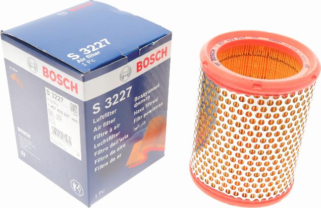 BOSCH 1 457 433 227 - Gaisa filtrs ps1.lv