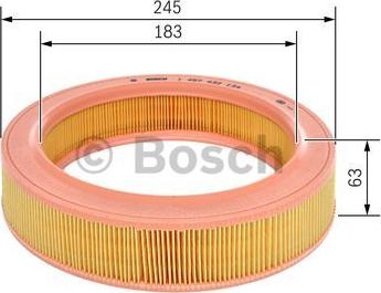 BOSCH 1 457 432 134 - Gaisa filtrs ps1.lv