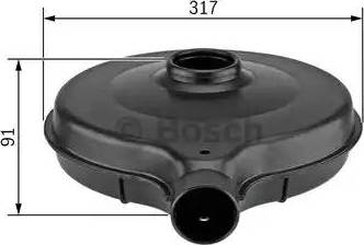 BOSCH 1 457 432 204 - Gaisa filtrs ps1.lv