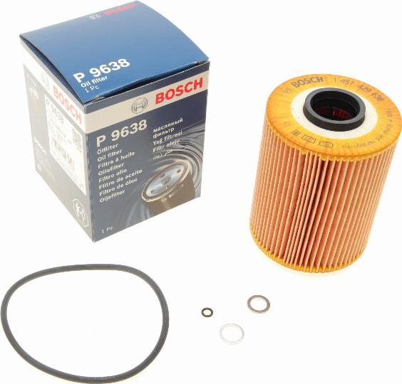 BOSCH 1 457 429 638 - Eļļas filtrs ps1.lv