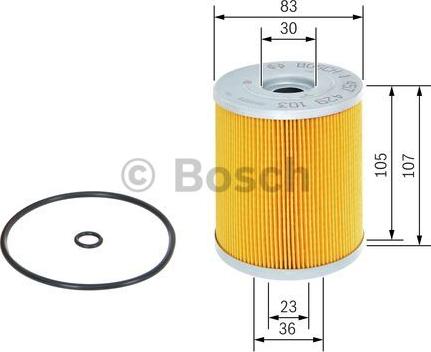 BOSCH 1 457 429 103 - Eļļas filtrs ps1.lv