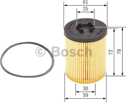 BOSCH 1 457 429 178 - Eļļas filtrs ps1.lv