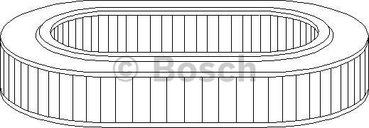 BOSCH 1 457 432 177 - Gaisa filtrs ps1.lv