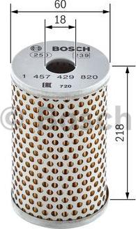 BOSCH 1 457 429 820 - Hidrofiltrs, Stūres iekārta ps1.lv