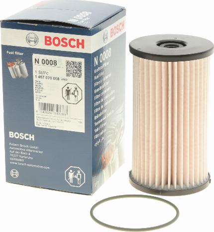 BOSCH 1 457 070 008 - Degvielas filtrs ps1.lv