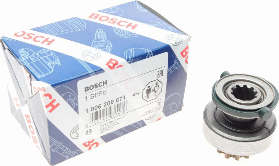 BOSCH 1 006 209 671 - Zobrats, Starteris ps1.lv