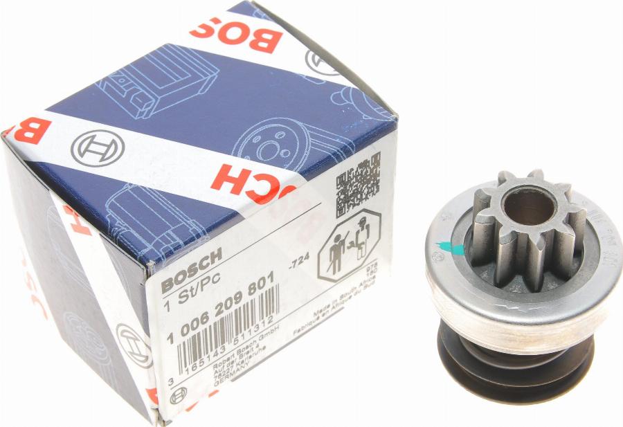 BOSCH 1 006 209 801 - Zobrats, Starteris ps1.lv