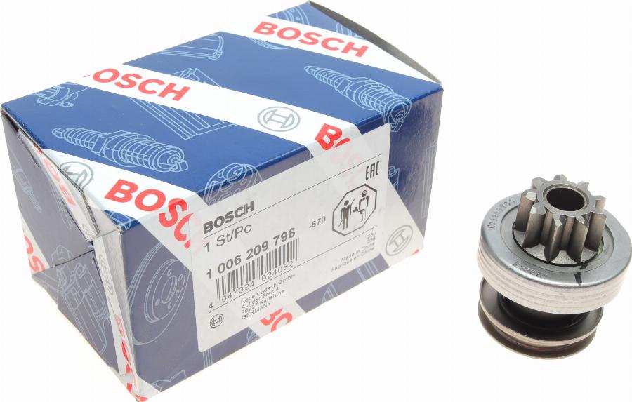 BOSCH 1 006 209 796 - Zobrats, Starteris ps1.lv