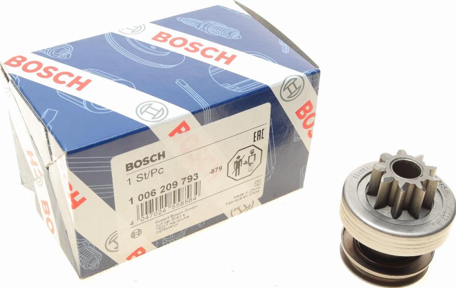 BOSCH 1 006 209 793 - Zobrats, Starteris ps1.lv