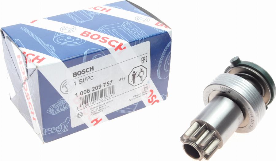 BOSCH 1 006 209 757 - Zobrats, Starteris ps1.lv