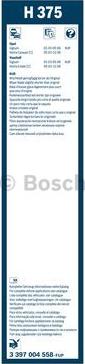 BOSCH 3 397 004 558 - Stikla tīrītāja slotiņa ps1.lv