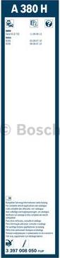 BOSCH 3 397 008 050 - Stikla tīrītāja slotiņa ps1.lv