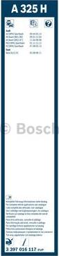 BOSCH 3 397 016 117 - Stikla tīrītāja slotiņa ps1.lv