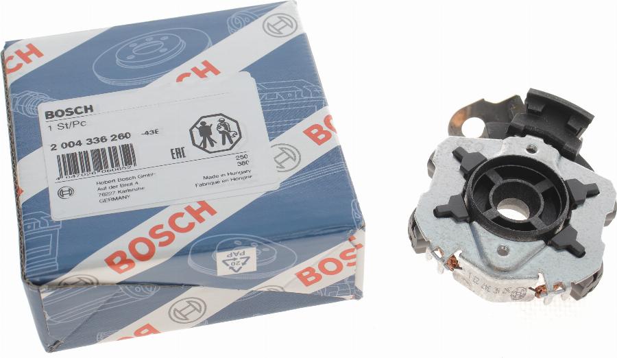 BOSCH 2 004 336 260 - Kronšteins, Ogļu sukas ps1.lv