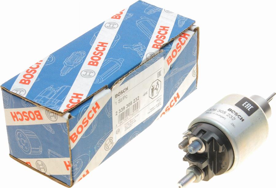 BOSCH 2 339 305 232 - Ievilcējrelejs, Starteris ps1.lv