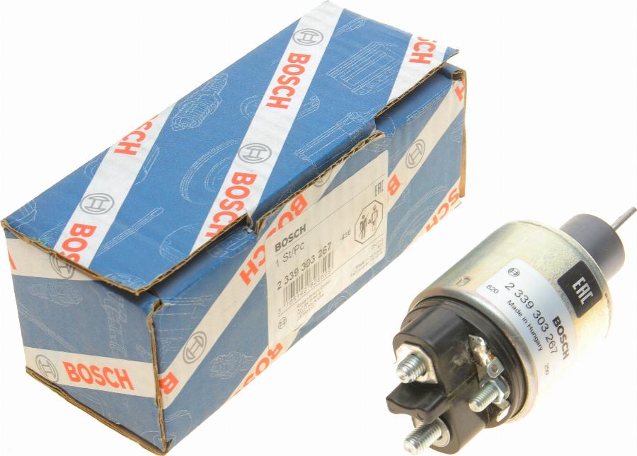 BOSCH 2 339 303 267 - Ievilcējrelejs, Starteris ps1.lv