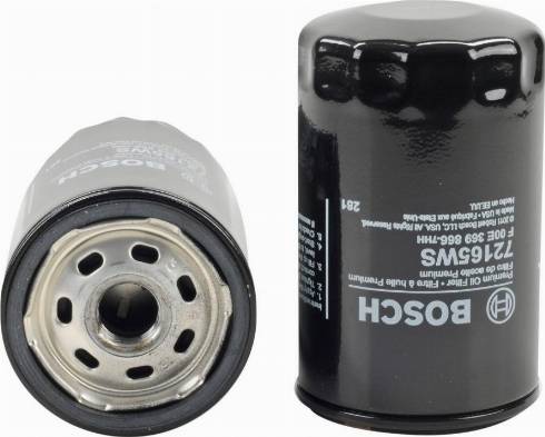 BOSCH F 00E 369 866 - Eļļas filtrs ps1.lv