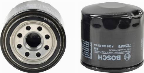 BOSCH F 00E 369 835 - Eļļas filtrs ps1.lv