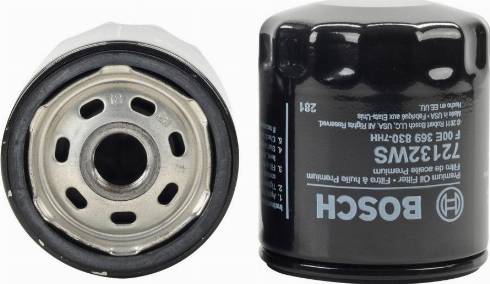 BOSCH F 00E 369 830 - Eļļas filtrs ps1.lv