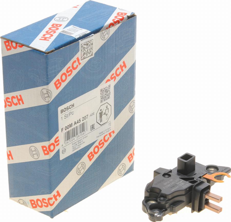 BOSCH F 00M A45 207 - Ģeneratora sprieguma regulators ps1.lv