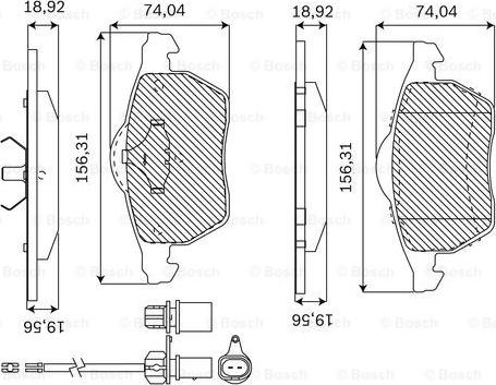 BOSCH F 03B 050 049 - Bremžu uzliku kompl., Disku bremzes ps1.lv