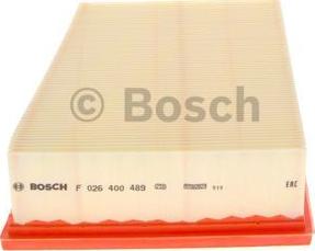 BOSCH F 026 400 489 - Gaisa filtrs ps1.lv