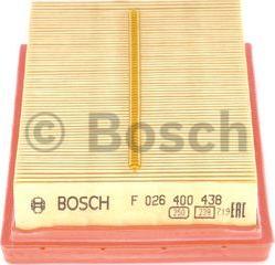 BOSCH F 026 400 438 - Gaisa filtrs ps1.lv