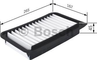 BOSCH F 026 400 420 - Gaisa filtrs ps1.lv