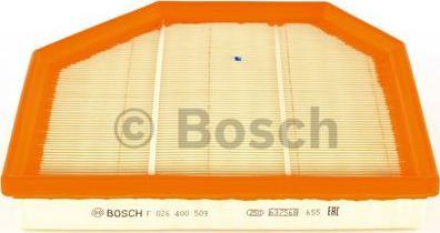 BOSCH F 026 400 509 - Gaisa filtrs ps1.lv