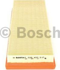 BOSCH F 026 400 517 - Gaisa filtrs ps1.lv