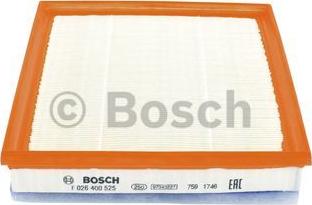 BOSCH F 026 400 525 - Gaisa filtrs ps1.lv