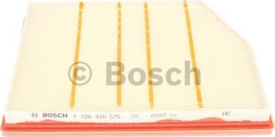 BOSCH F 026 400 575 - Gaisa filtrs ps1.lv