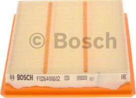 BOSCH F 026 400 602 - Gaisa filtrs ps1.lv