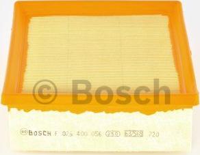 BOSCH F 026 400 056 - Gaisa filtrs ps1.lv