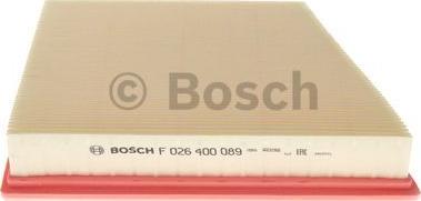 BOSCH F 026 400 089 - Gaisa filtrs ps1.lv