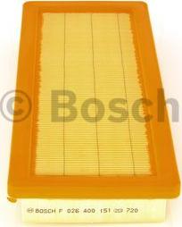 BOSCH F 026 400 151 - Gaisa filtrs ps1.lv