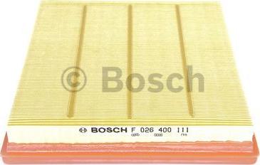 BOSCH F 026 400 111 - Gaisa filtrs ps1.lv