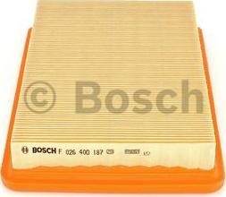 BOSCH F 026 400 187 - Gaisa filtrs ps1.lv