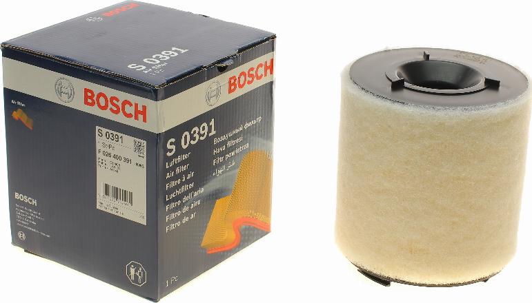 BOSCH F 026 400 391 - Gaisa filtrs ps1.lv