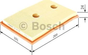 BOSCH F 026 400 342 - Gaisa filtrs ps1.lv