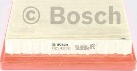 BOSCH F 026 400 358 - Gaisa filtrs ps1.lv